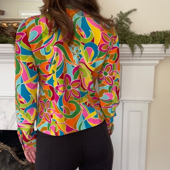 Anthracite abstract jacket - Picture 4 of 5